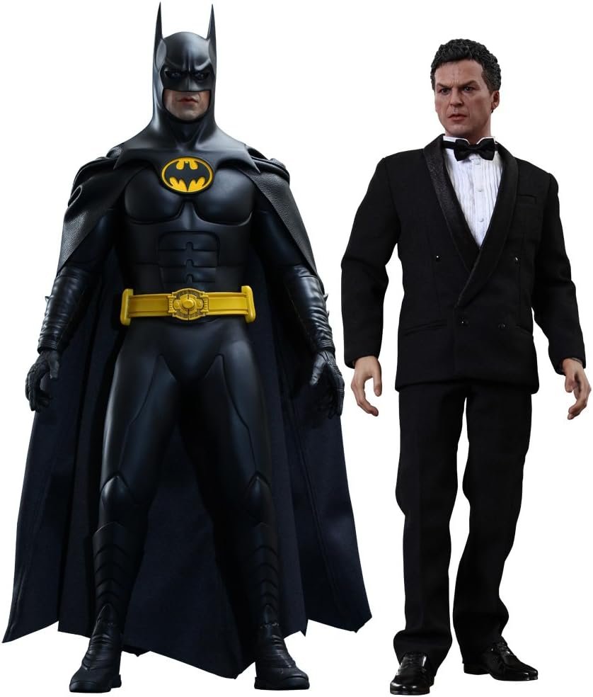 Batman Returns batman and bruce Wayne hot toys